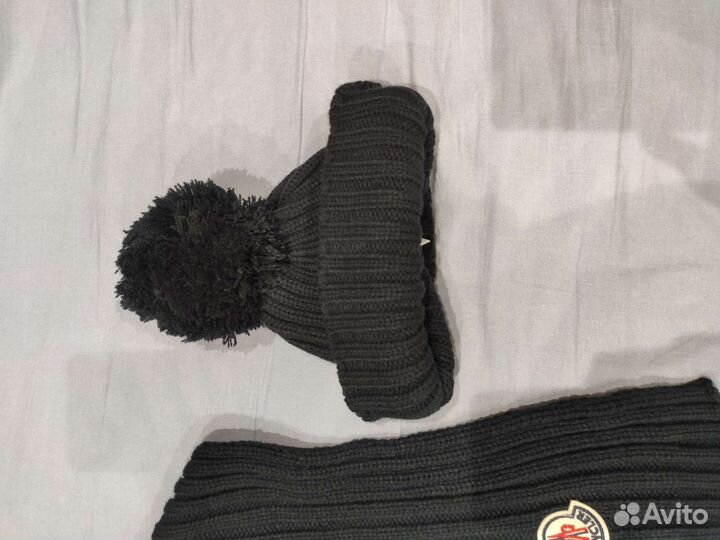 Комплект шапка и шарф для мальчика новый