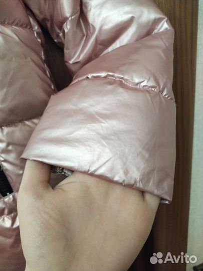 Пуховик на девочку 140