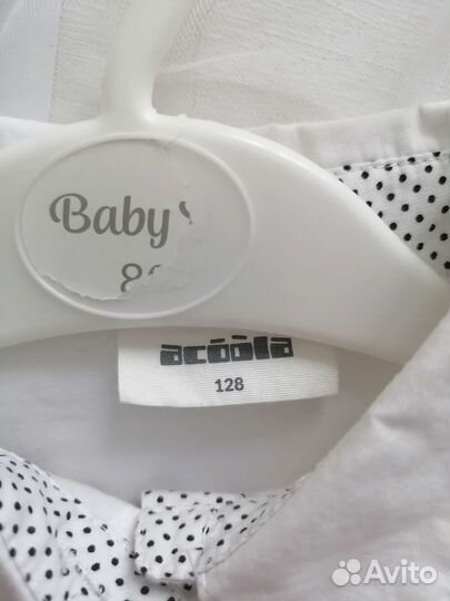 Рубашка на девочку 128