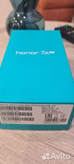 HONOR 7A Pro, 2/16 ГБ