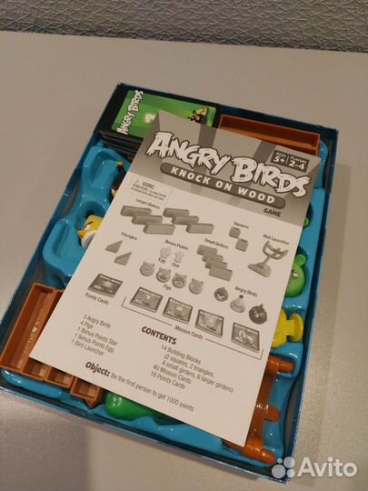Angry Birds Knock on wood - настольная игра