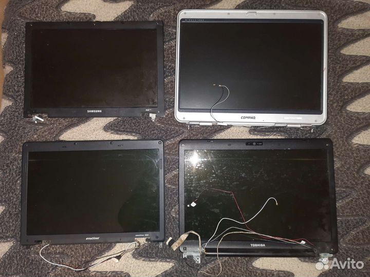 Крышка от ноутбуков с матрицей