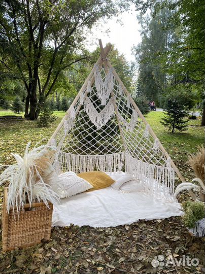 Вигвам макраме