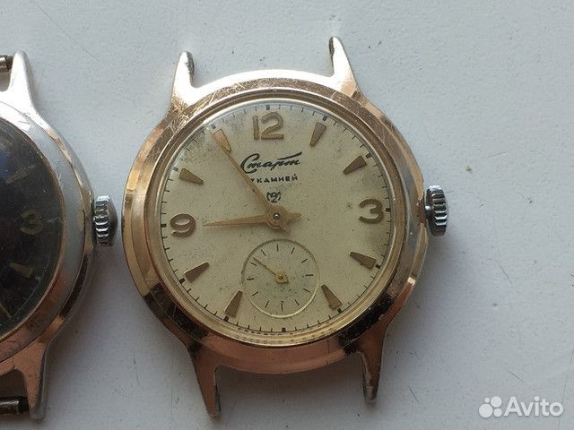 Часы спутник старт рубин