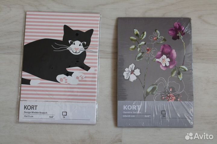 Новые открытки постеры IKEA набор