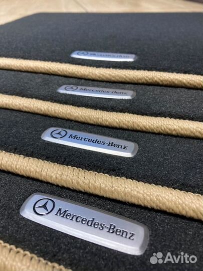 Оригинальные коврики для Мерседес CLS