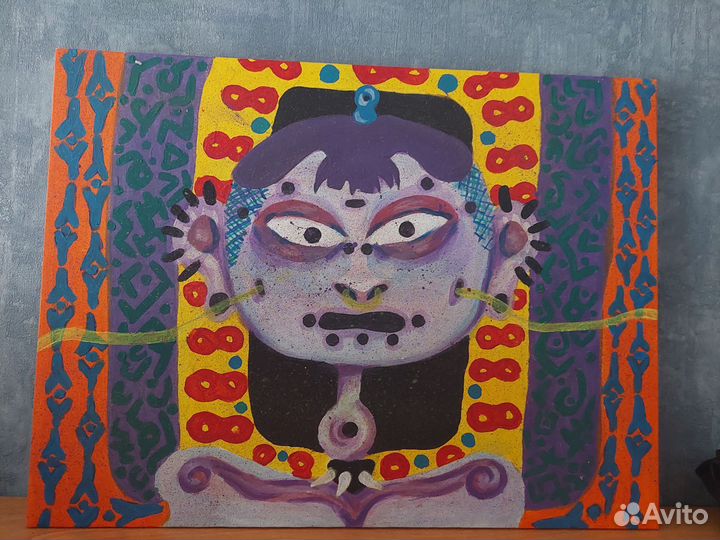 Картина акрилом ручная работа