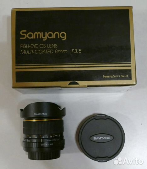 Широкоугольный объектив crop Samyang 8 mm f/ 3.5