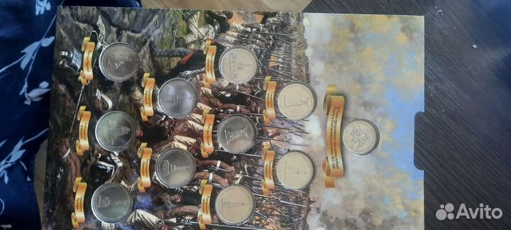 Коллекция монет 200 лет войне 1812 года