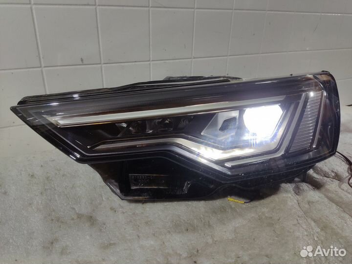 Фара led передняя левая Audi A6 C8 2018-2022