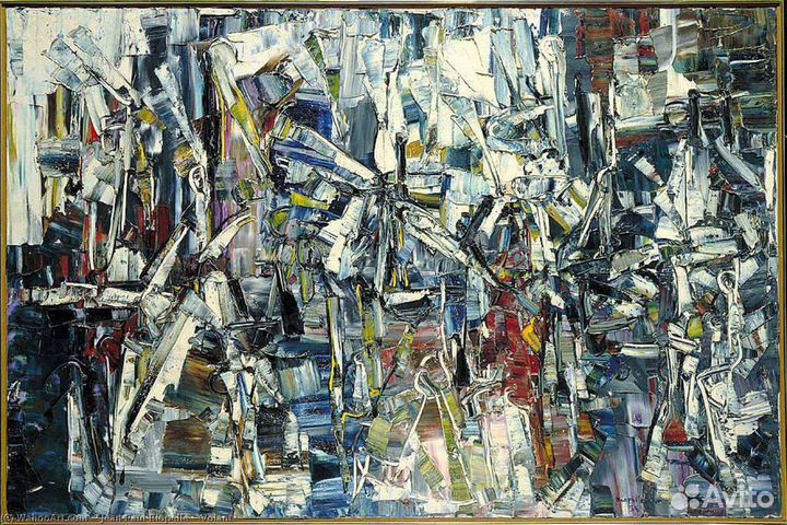 Jean-P. Riopelle Жан-Поль Риопель. Action Painting