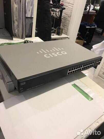 Коммутатор гигабитный cisco sg200-26