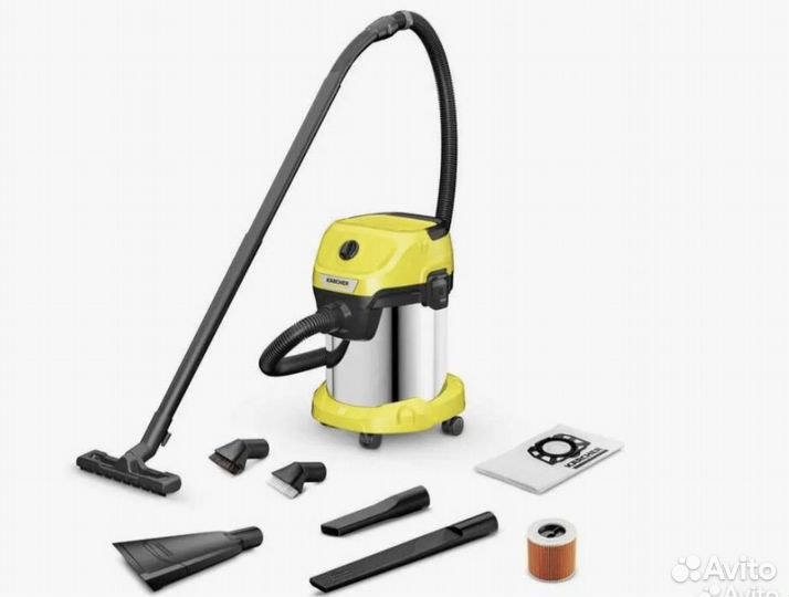 Пылесос karcher wd 3 sv-17/6/20