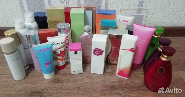 Парфюмированные лосьоны, дезодоранты, вуали