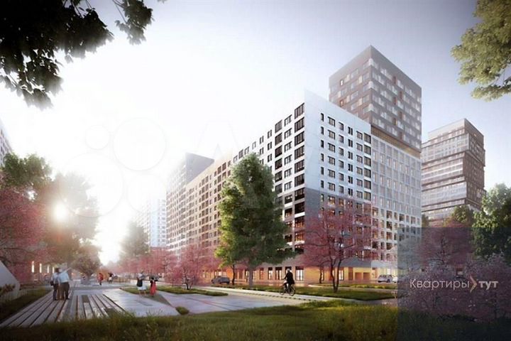 2-к. квартира, 58,7 м², 10/17 эт.