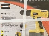 Total cordless impact drill