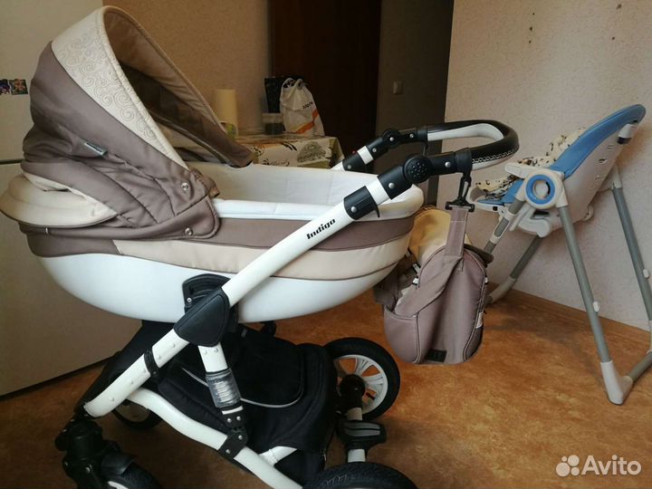 Коляска 2 в 1 Индиго