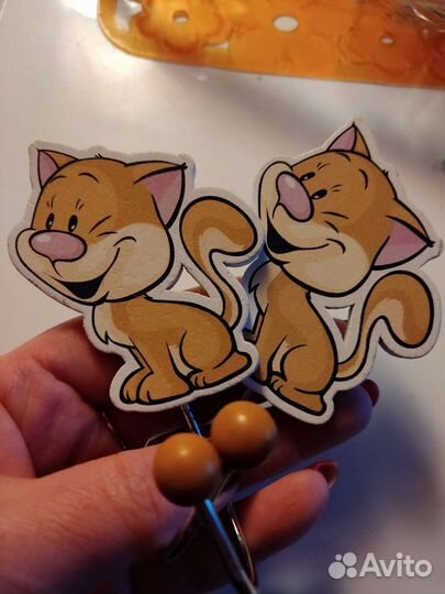 Крючок настенный Котенок детский новый