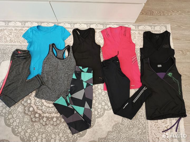 Спортивные женские вещи 42 44(пакетом)