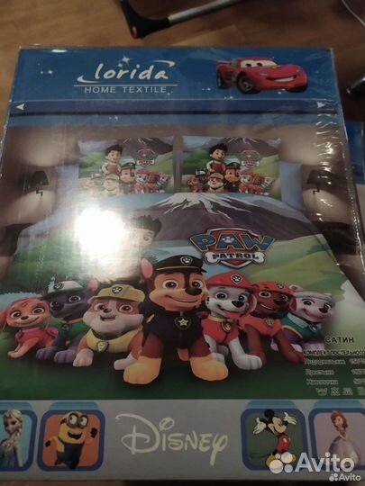 Детский комплект постельного белья