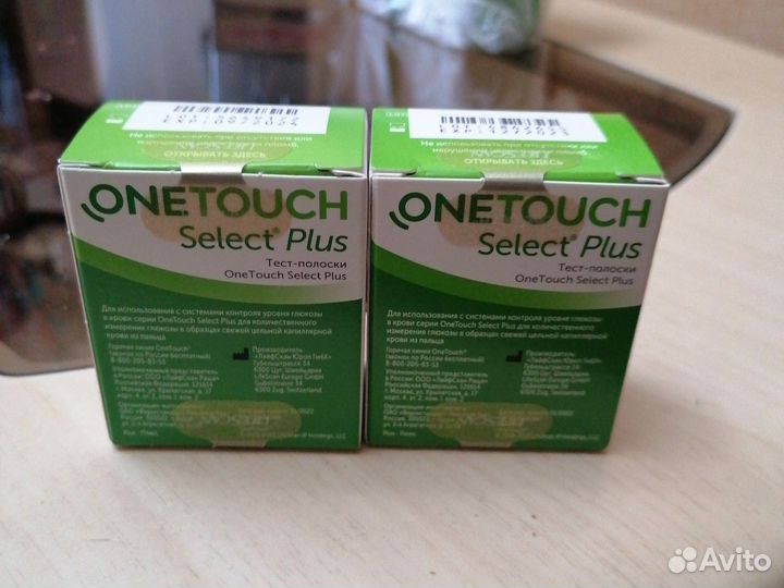 Тест полоски one touch select plus