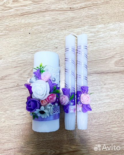 Набор из трёх свечей