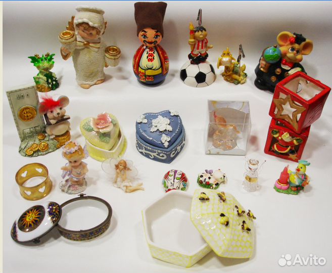 Шкатулки. Подсвечники. Фигурки. Магниты. Новые