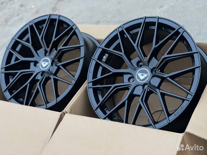 Диски Vorsteiner 107 Р17 4/100 Kiа Rio Sоlаris чер