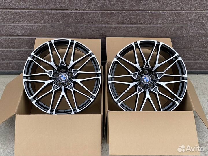 818 Black Machined BR R20 x 10.0J ET40 5/120 74.1