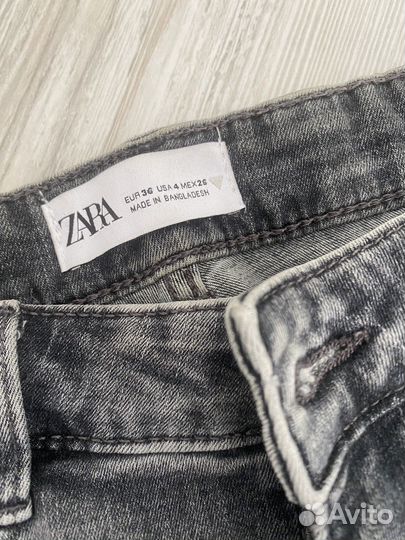 Джинсы zara 36