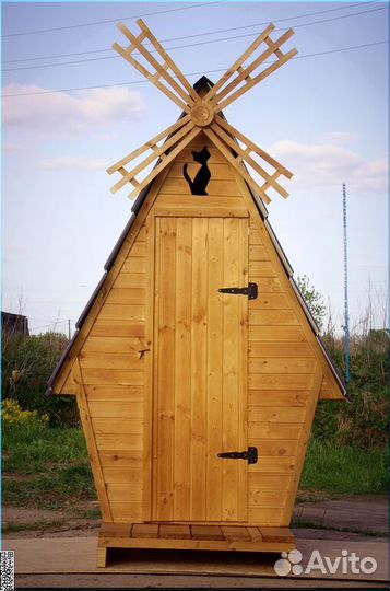 Дачный туалет с установкой HAT111