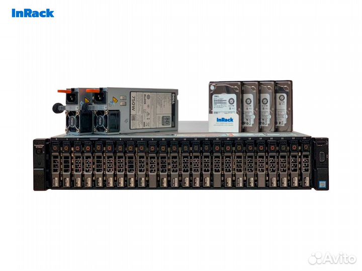 Сервер Dell R730xd 24SFF 2x E5-2680v4 256GB