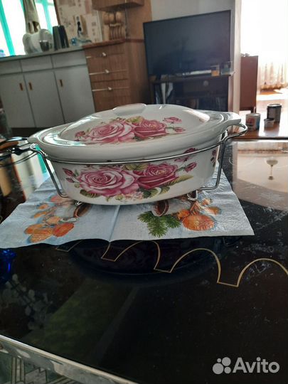 Гусятница керамика