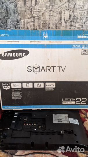 Телевизор samsung SMART tv 22 дюйма