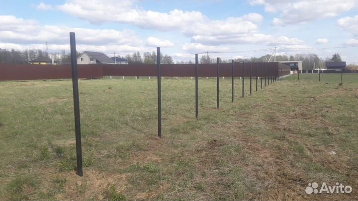 Сваи заборные