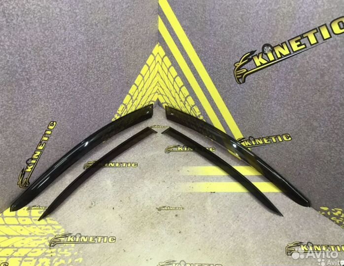 Дефлекторы окон Ветровики Эмгранд ес7 Emgrand EC