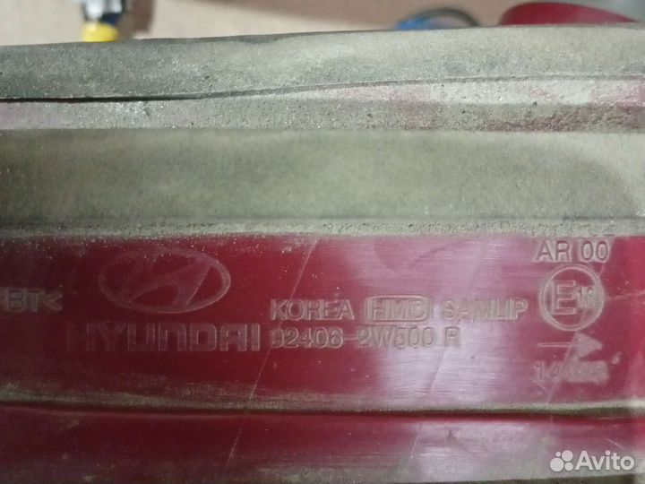 Задняя Фара Санта фе 3 рестайлинг (левая)