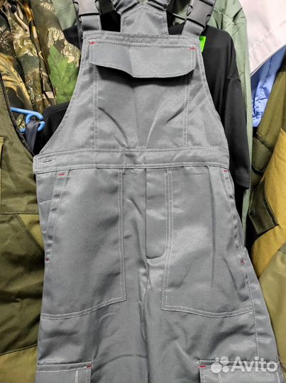 Полукомбинезон Серый Рабочий Дрегер