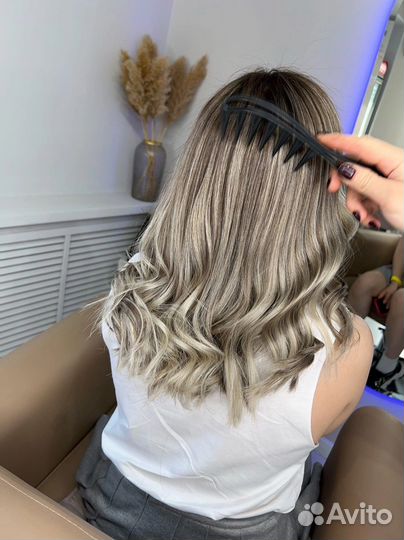 Сложное окрашивание волос