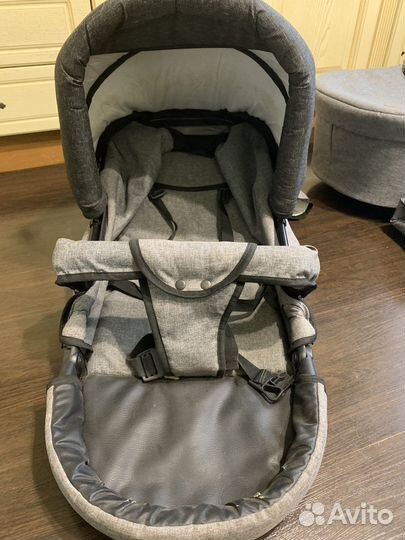 Люлька и прогулочный блок от коляски Beby Merc Q9