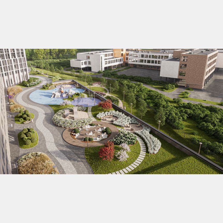 1-к. квартира, 36 м², 2/25 эт.