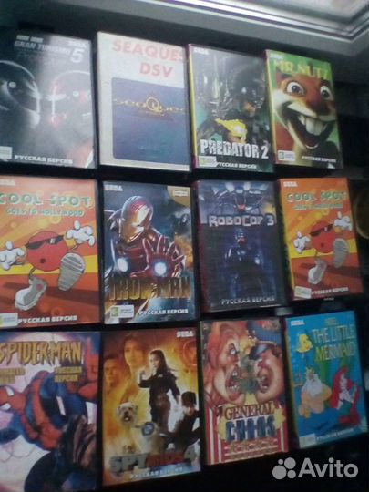 Игры для Сега sega megadrive md2 16 bit