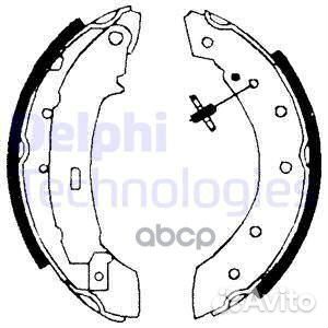 Колодки торм.бараб.203x38 LS1717 Delphi