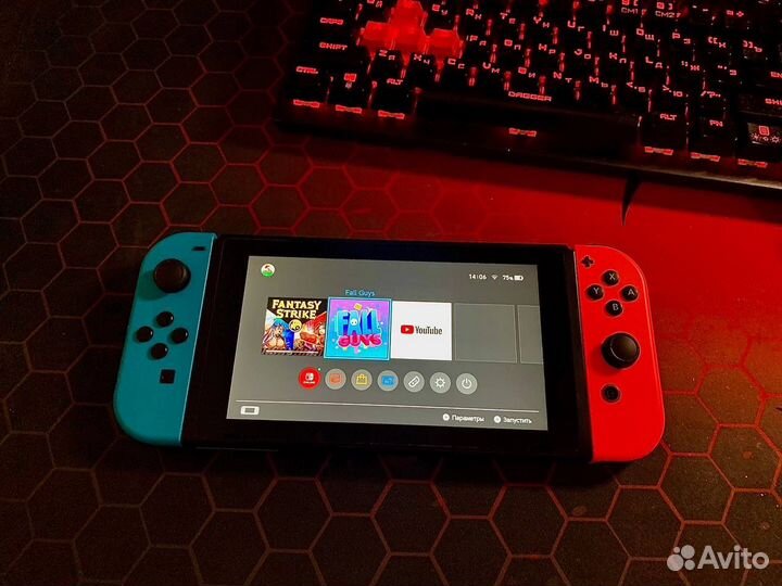 Прошитая приставка Nintendo Switch rev.2