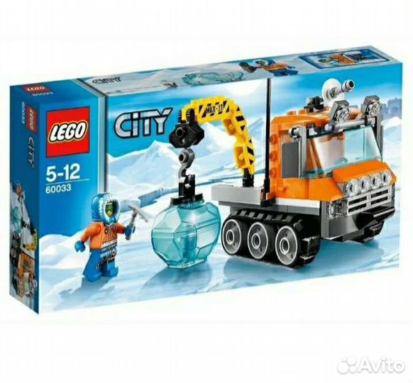 Lego City Арктичесикй гусеничный вездеход (60033)