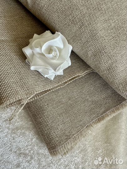 Ткань мебельная рогожка 0,8х2м очень прочная