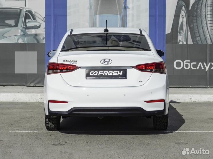 Hyundai Solaris 1.6 AT, 2017, 120 152 км