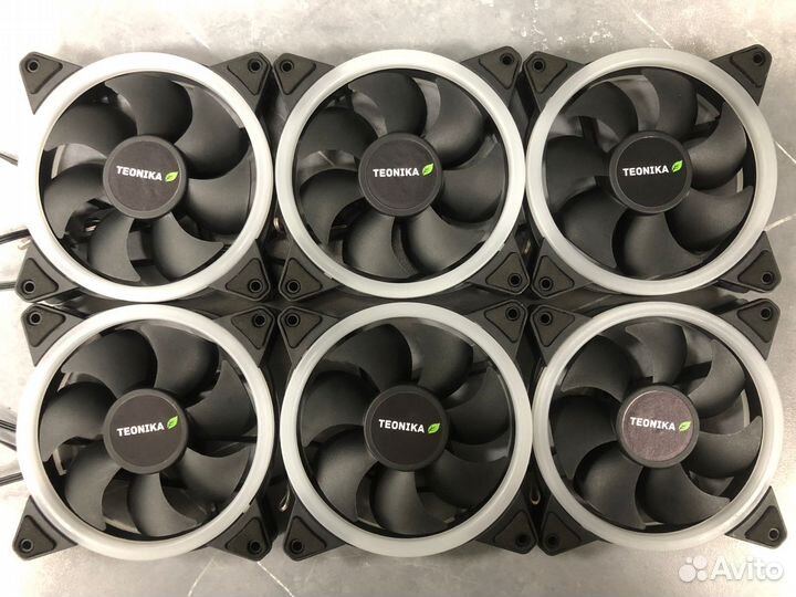 Вентиляторы (кулера) 120мм для пк с RGB подсветкой