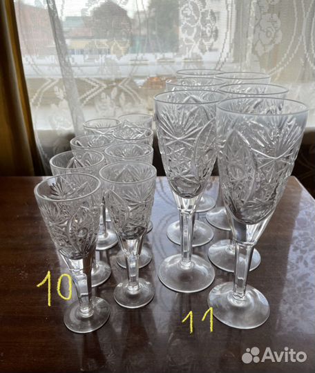 Рюмка, бокал, фужер, салатник