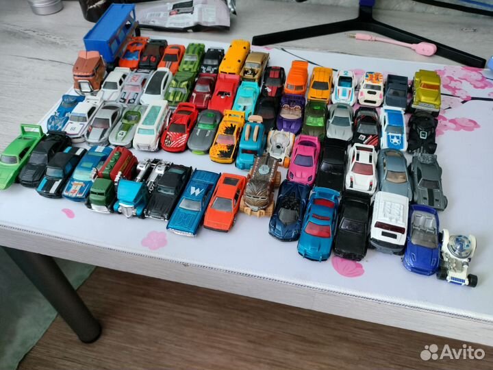 Модели Hot wheels анпак
